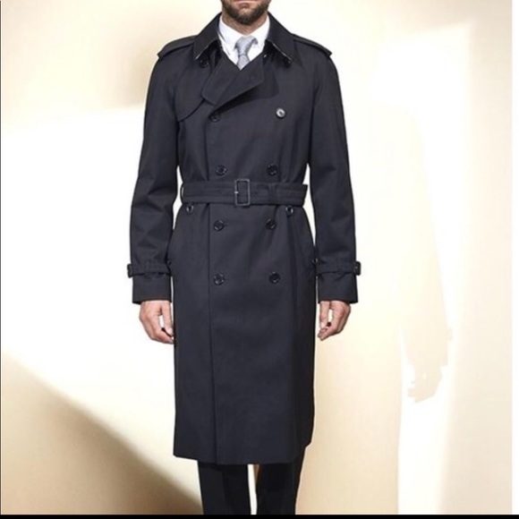 burberry cashmere trench coat mens